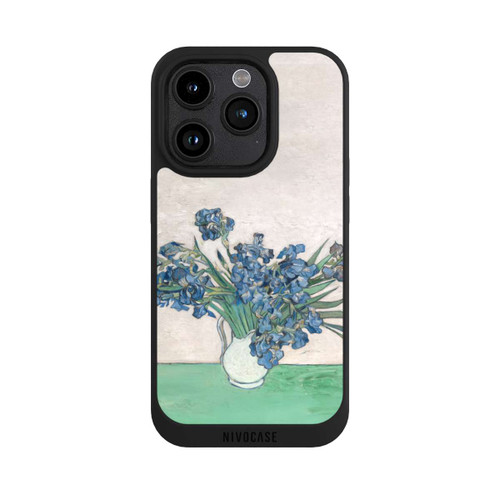 Apple iPhone 15 Pro NIVOpure Irises, by Vincent Van Gogh