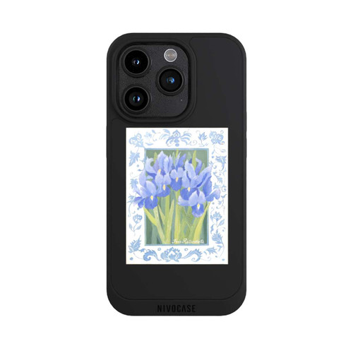 Apple iPhone 15 Pro NIVOpure Blue Iris, by Jennifer Abbott