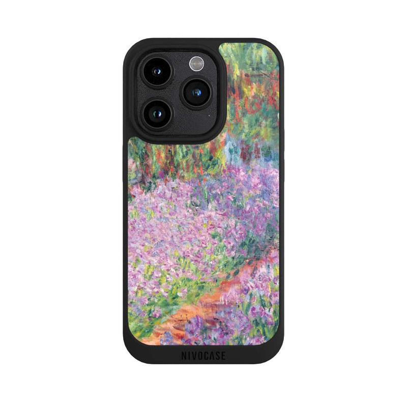 iPhone 15 Pro NIVOpure The Artists Garden at Giverny by Claude Monet