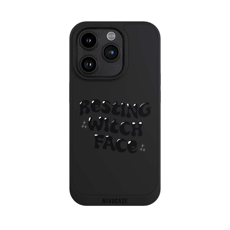 iPhone 15 Pro NIVOpure Resting Witch Face Transparent