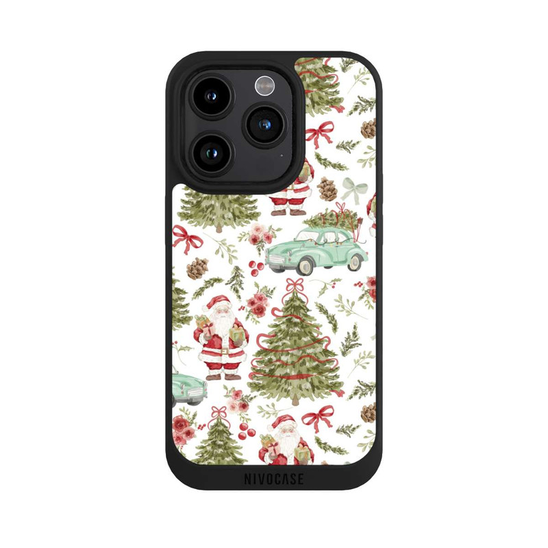 iPhone 15 Pro NIVOpure Christmas Deligth Vintage Pattern 