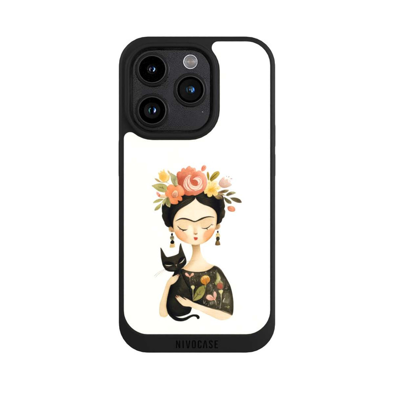 iPhone 15 Pro NIVOpure Mexikanische Ikone und Katze