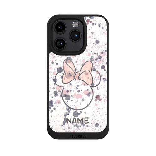 Apple iPhone 15 Pro NIVOpure Minnie Watercolor Personalisierbar