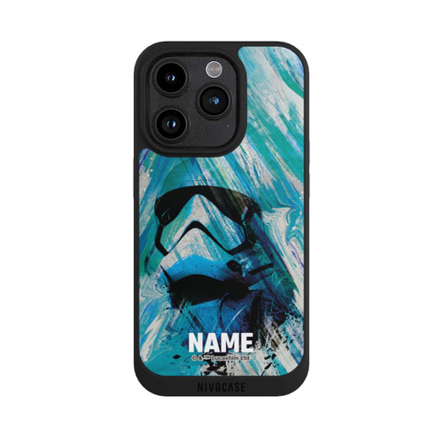Apple iPhone 15 Pro NIVOpure Stormtrooper Watercolor Personalisierbar