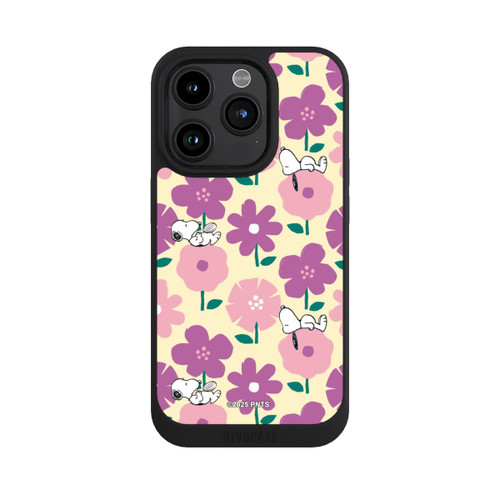 Apple iPhone 15 Pro NIVOpure Peanuts Flower Pattern Yellow