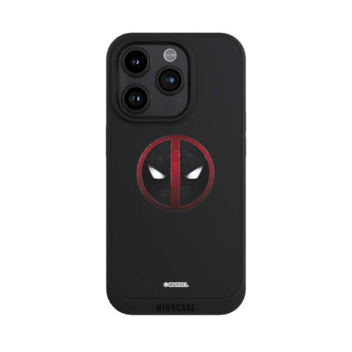 Apple iPhone 15 Pro NIVOpure Deadpool Logo Transparent