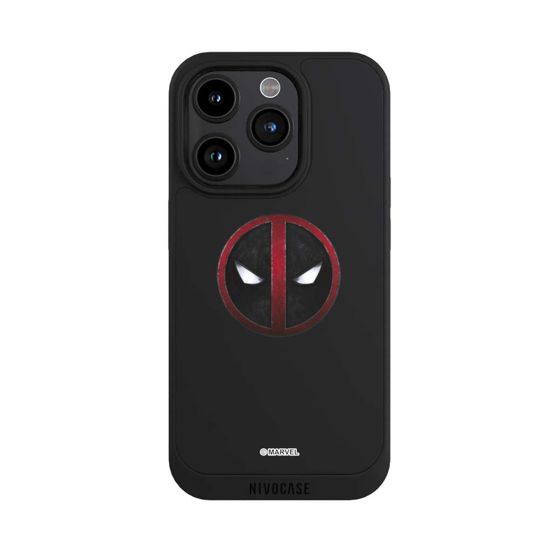 iPhone 15 Pro NIVOpure Deadpool Logo Transparent
