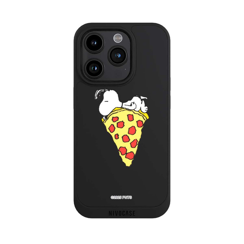 iPhone 15 Pro NIVOpure Snoopy Pizza Transparent