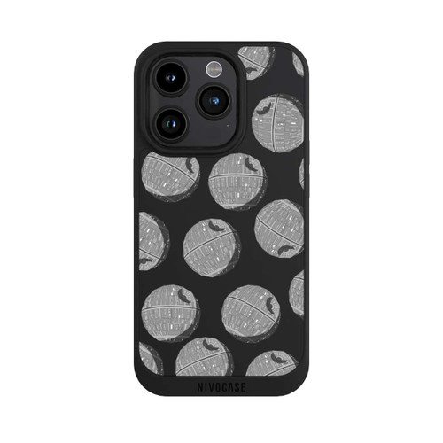 Apple iPhone 15 Pro NIVOpure Death Star Pattern Transparent
