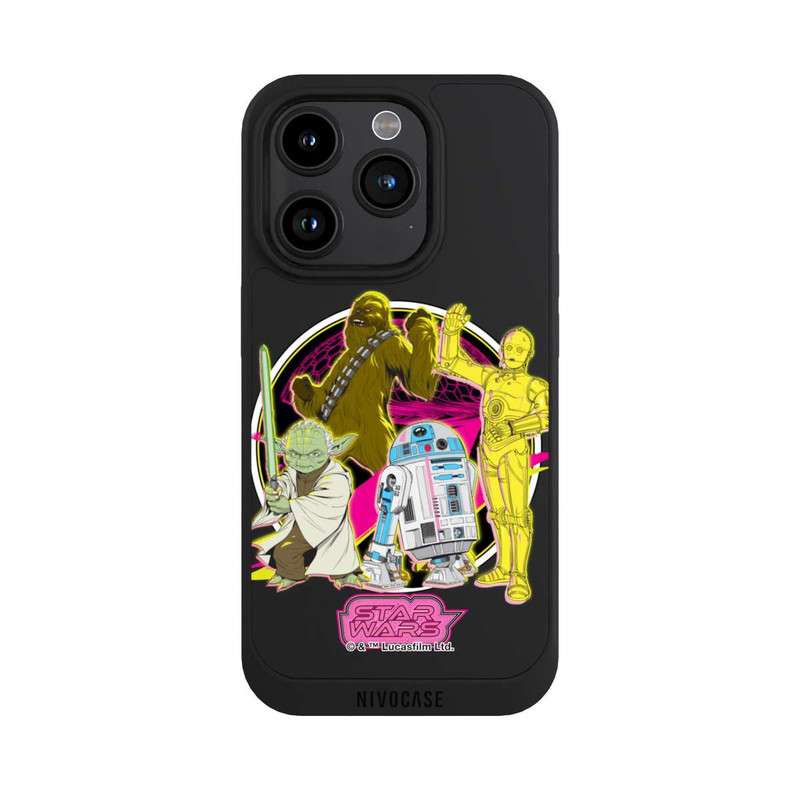 iPhone 15 Pro NIVOpure Star Wars Heroes Neon