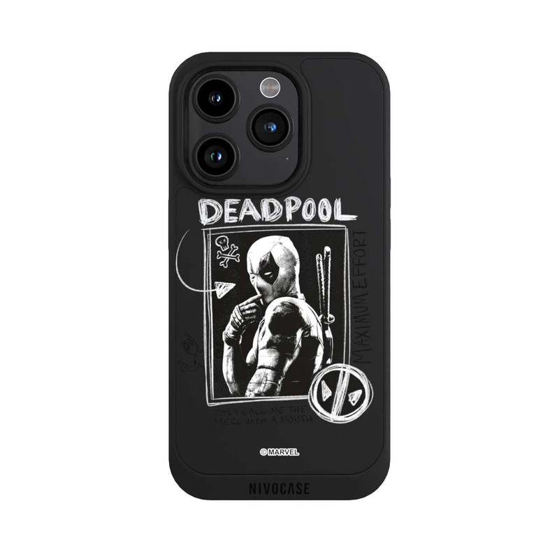 iPhone 15 Pro NIVOpure Deadpool Transparent
