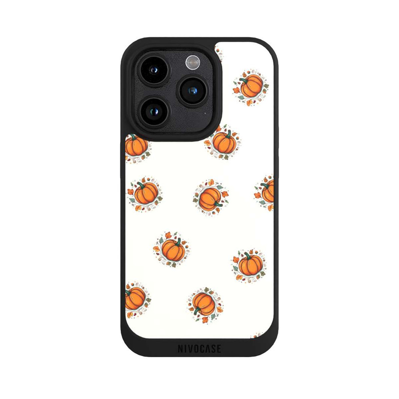 iPhone 15 Pro NIVOpure Motif citrouille beige