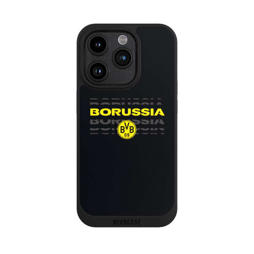 Apple iPhone 15 Pro NIVOpure Borrussia Gelb Schwarz