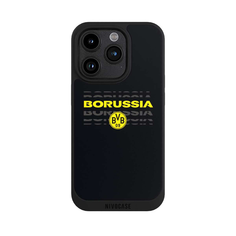 iPhone 15 Pro NIVOpure Borrussia Gelb Schwarz