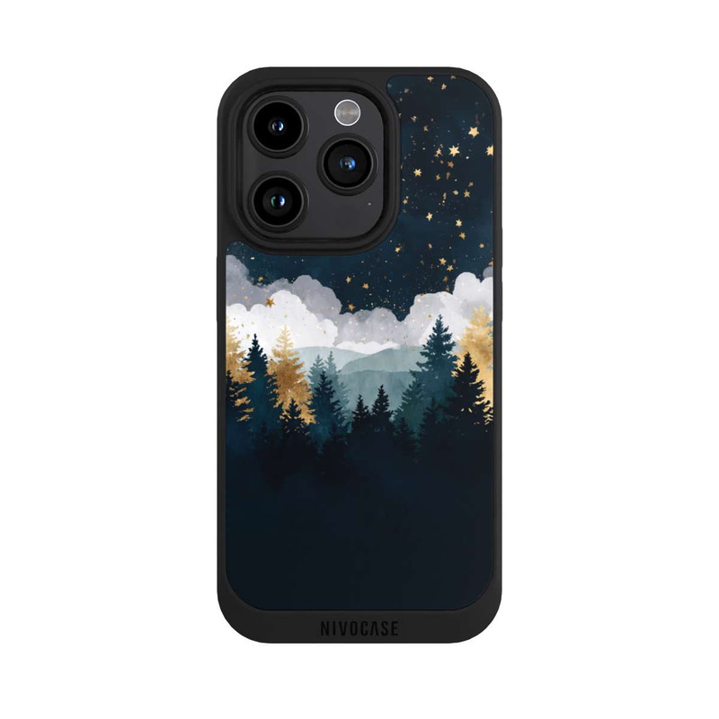 iPhone 15 Pro NIVOpure nächtlicher Wald Indigo