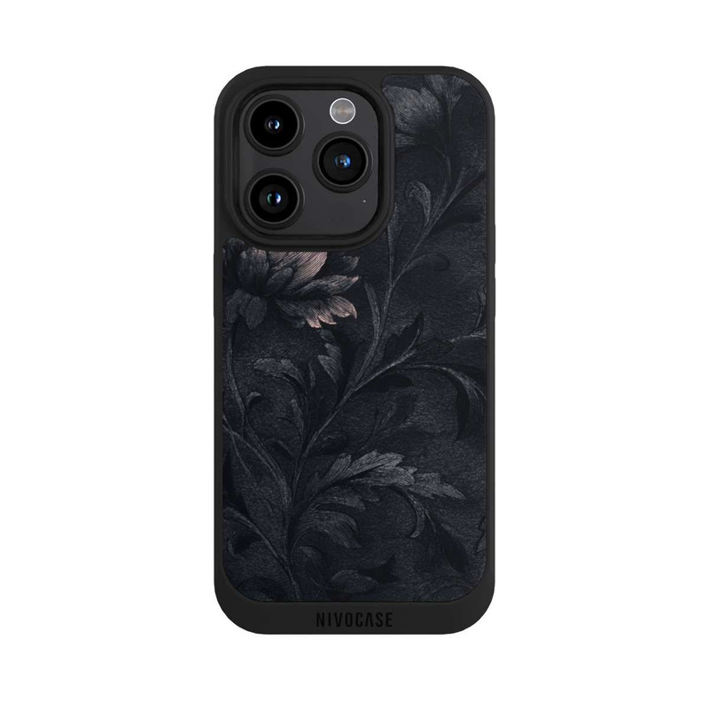 iPhone 15 Pro NIVOpure Floral Foncé Vintage