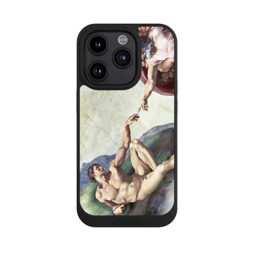 Apple iPhone 15 Pro NIVOpure Michelangelo Buonarroti Erschaffung von Adam