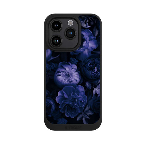 Apple iPhone 15 Pro NIVOpure Victorian Grandeur Large Flowers Purple Mit KI
