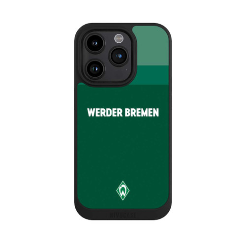 Apple iPhone 15 Pro NIVOpure Werder Bremen Schriftzug Raute