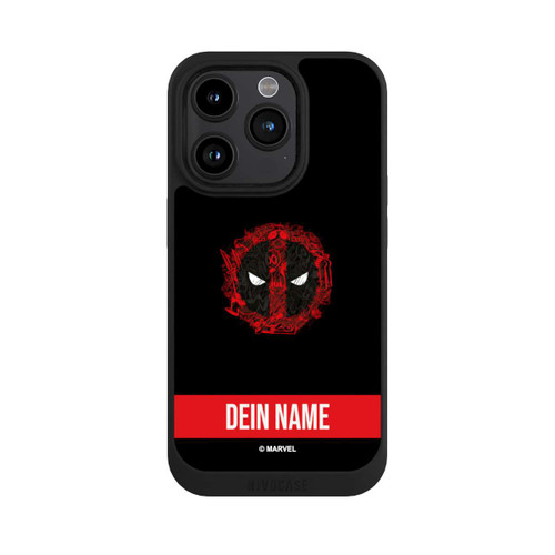 Apple iPhone 15 Pro NIVOpure Deadpool Logo personnalisable