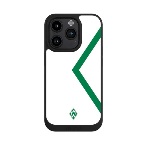 Apple iPhone 15 Pro NIVOpure Werder Bremen Rautenelement Grün