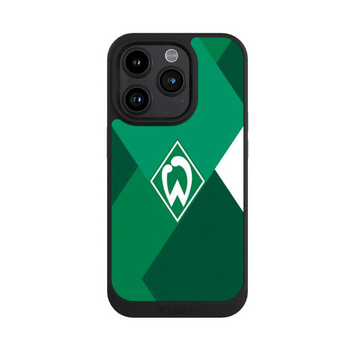 Apple iPhone 15 Pro NIVOpure Werder Bremen Rautenmuster