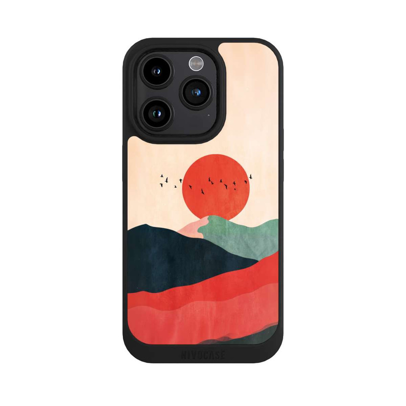 iPhone 15 Pro NIVOpure Zugvögel Kunst