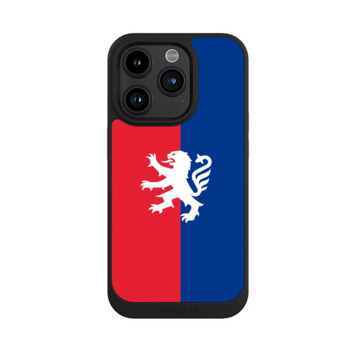 Apple iPhone 15 Pro NIVOpure OL Lion rouge et bleu