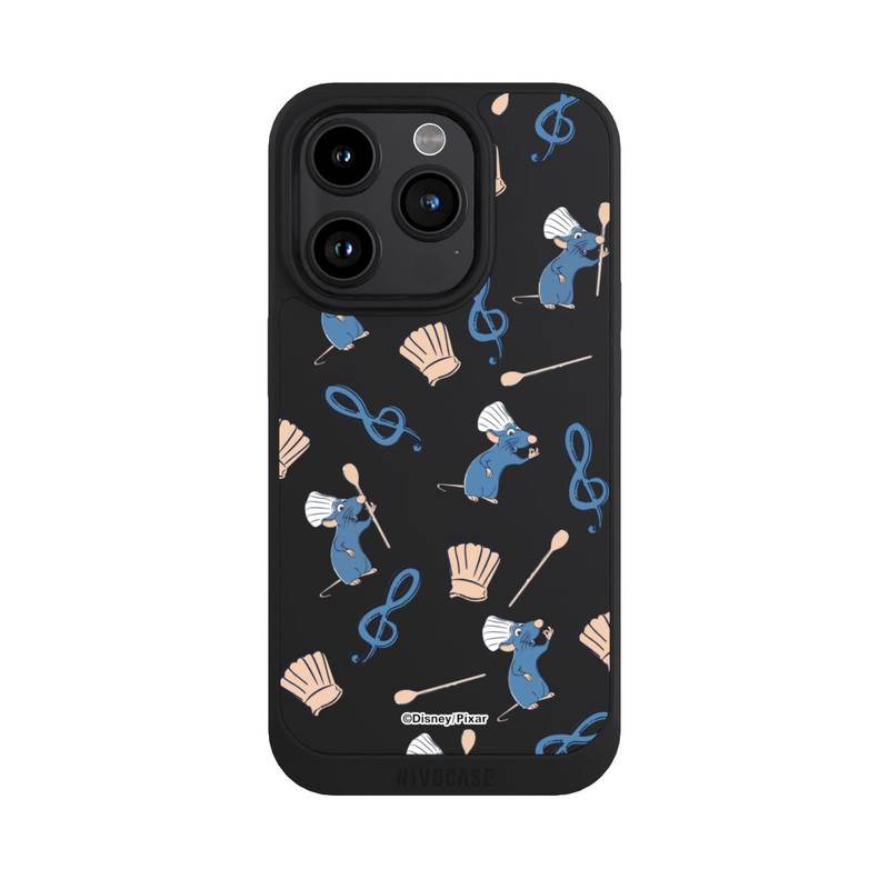 iPhone 15 Pro NIVOpure Remy Ratatouille Transparent Disney Muster