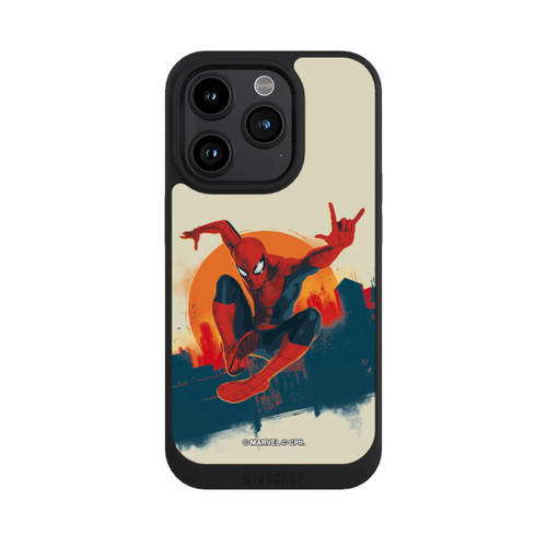 Apple iPhone 15 Pro NIVOpure Spider-Man Hero Force beige