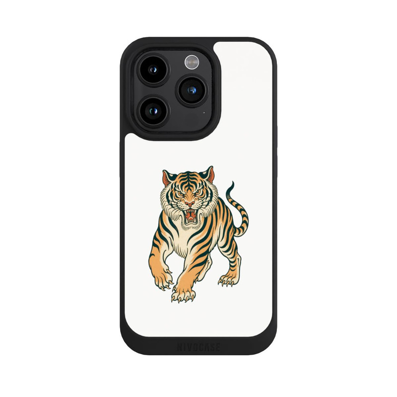 iPhone 15 Pro NIVOpure Tigre en colère avec IA