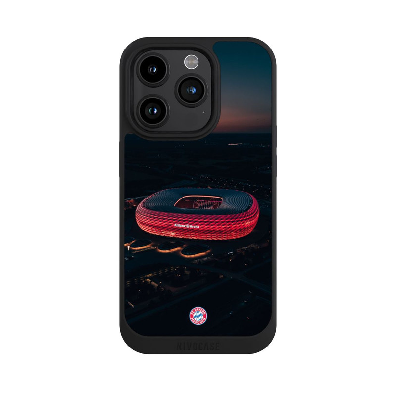 iPhone 15 Pro NIVOpure FC Bayern Allianz Arena Nuit