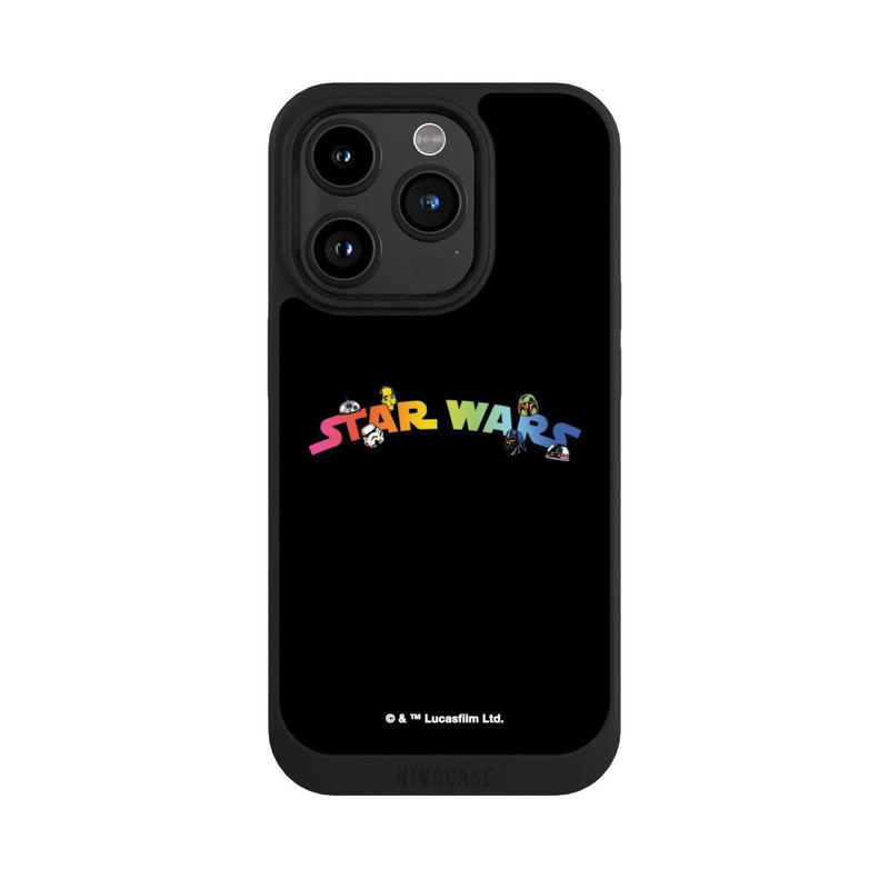 iPhone 15 Pro NIVOpure Star Wars Logo Colourful