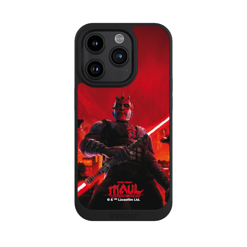 iPhone 15 Pro NIVOpure Darth Maul mit Lichtschwert