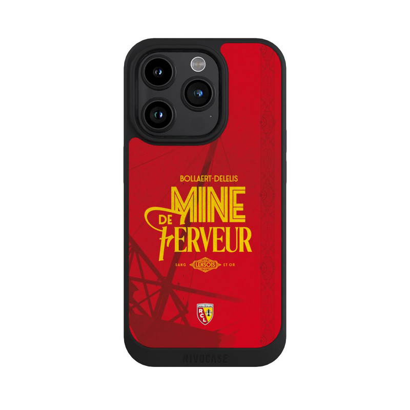 iPhone 15 Pro NIVOpure RC Lens Mine de Ferveur red V2