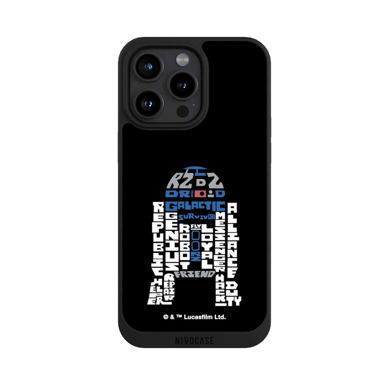 iPhone 15 Pro Max NIVOpure R2-D2 Typo Graphique