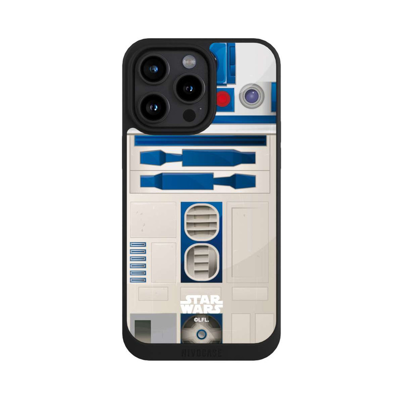 iPhone 15 Pro Max NIVOpure R2D2 Gros plan