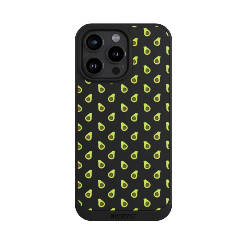 iPhone 15 Pro Max NIVOpure Motif Avocat 1 sans Fond