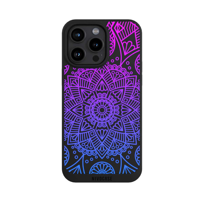 iPhone 15 Pro Max NIVOpure Cercles Mandala sans Fond