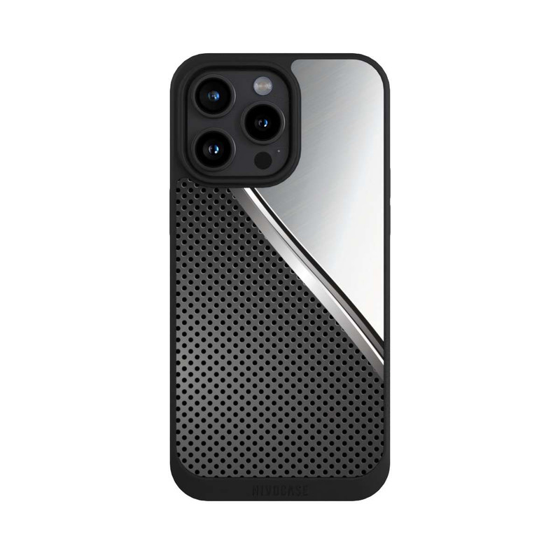 iPhone 15 Pro Max NIVOpure Surface Métallique en Duo