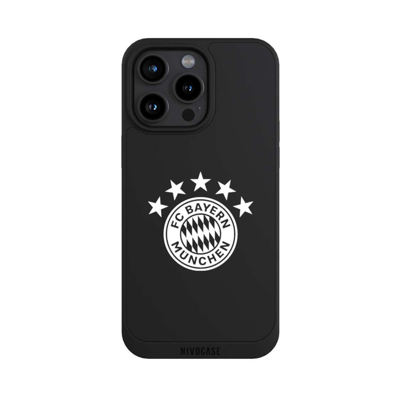 iPhone 15 Pro Max NIVOpure FCB Logo plain with stars - transparent