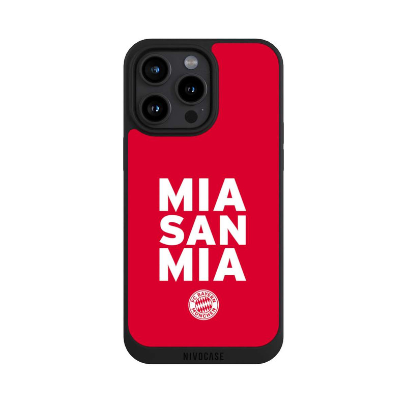 iPhone 15 Pro Max NIVOpure Mia San Mia FCB rouge