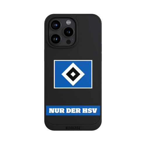 Apple iPhone 15 Pro Max NIVOpure Nur der HSV Blau - ohne Hintergrund
