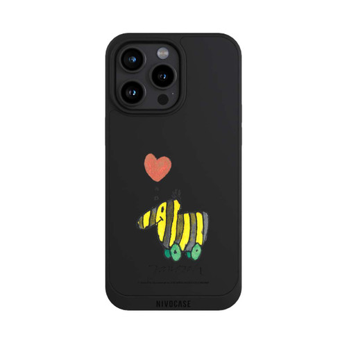 Apple iPhone 15 Pro Max NIVOpure Tigerente Herz transparent