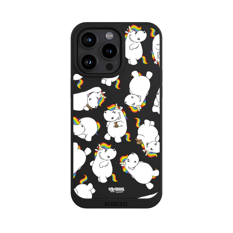 iPhone 15 Pro Max NIVOpure Pummeleinhorn Image collective sans arrière-plan