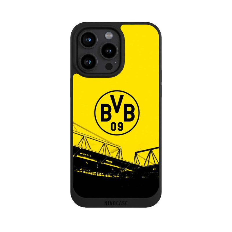 iPhone 15 Pro Max NIVOpure Stadion Schwarz-Gelb - BVB
