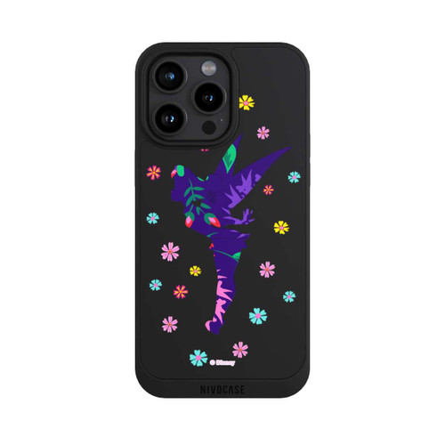 Apple iPhone 15 Pro Max NIVOpure La Fée Clochette Fleurs Transparent