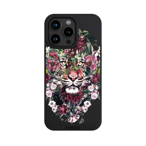Apple iPhone 15 Pro Max NIVOpure Tigre floral sans fond