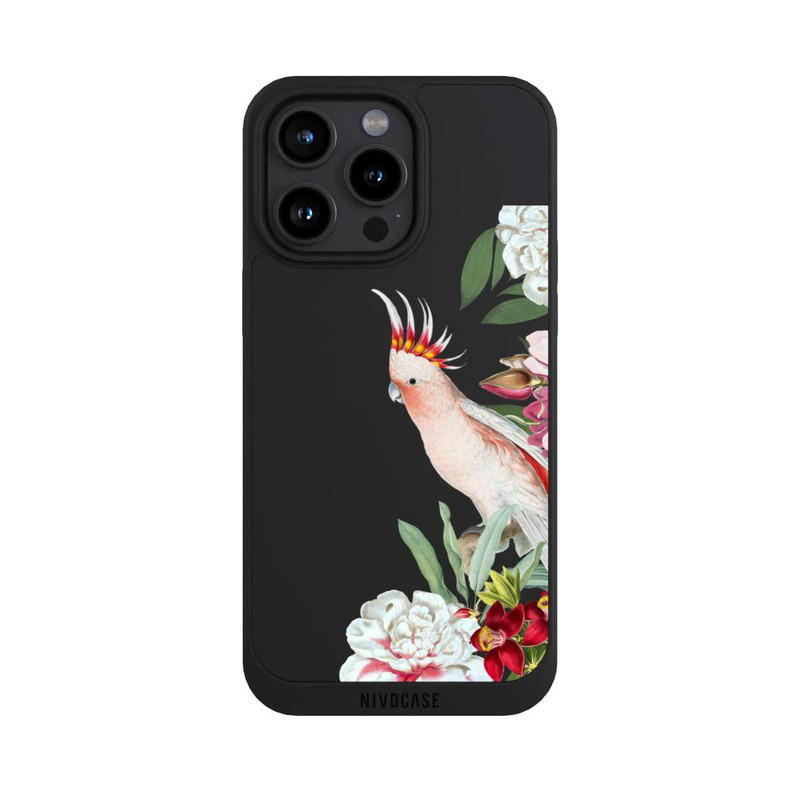 iPhone 15 Pro Max NIVOpure Parrot Flowers