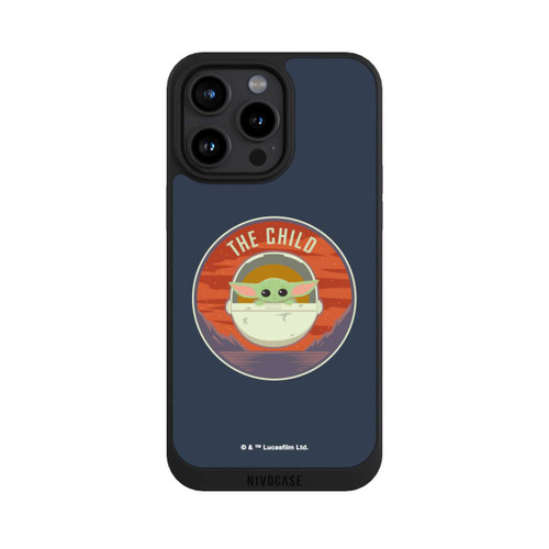 Apple iPhone 15 Pro Max NIVOpure The Child Badge bleu